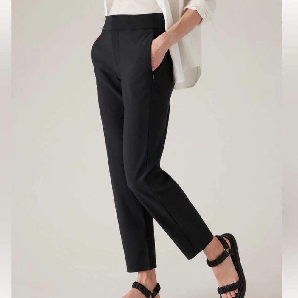 Athleta Stellar Trouser Black Pants Skinny 2